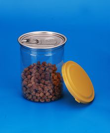 Food Grade Empty Plastic Jars With Lids Transparent Color 83 . 5 * 114MM