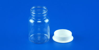 Lightweight Plastic Airtight Storage Jars Transparent Color Mini Size