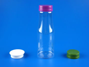 Transparent Empty Plastic Cans PS / PP Screw Lid Sealing Type 40℃ Resistance